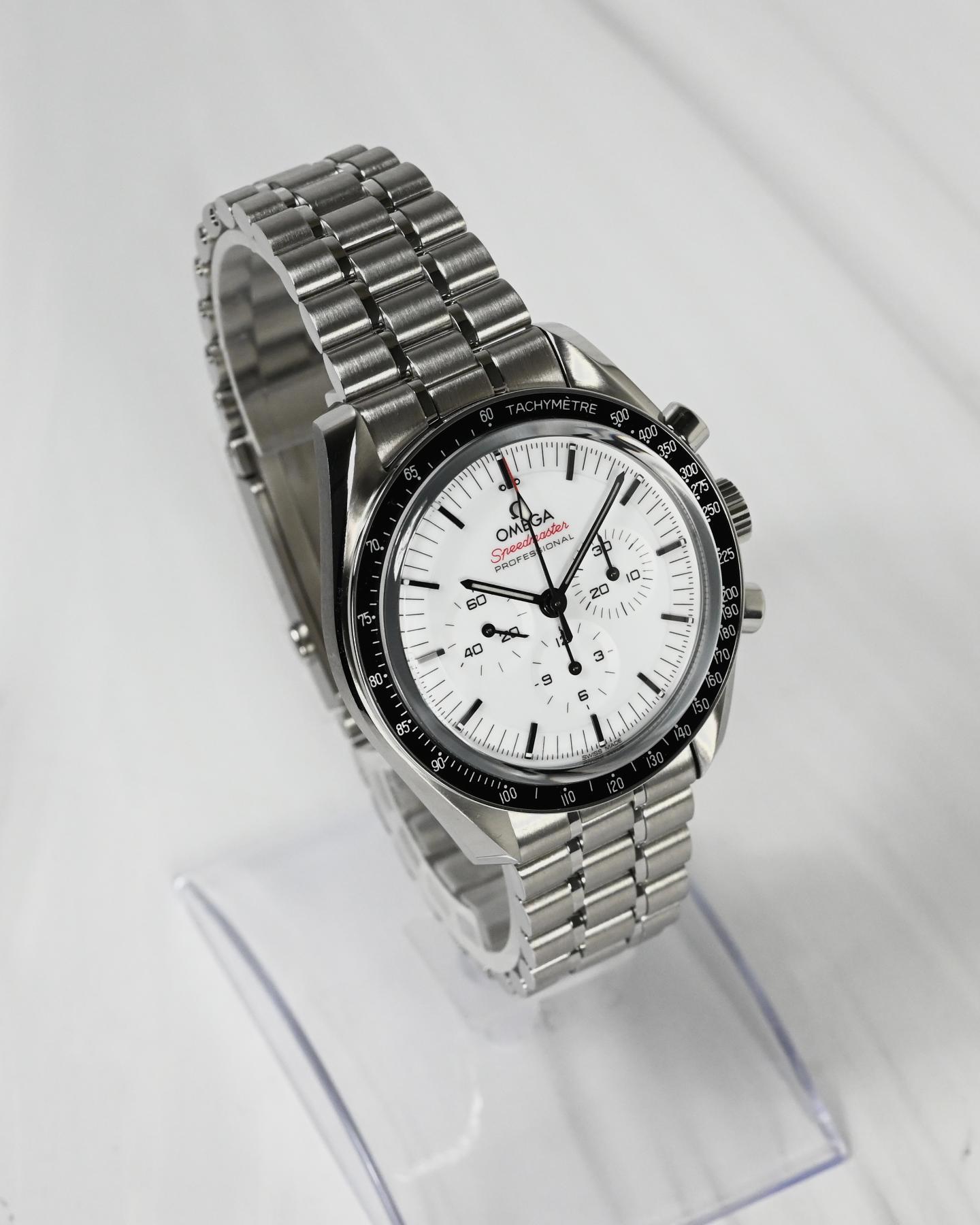 Omega Speedmaster Moonwatch Professional White