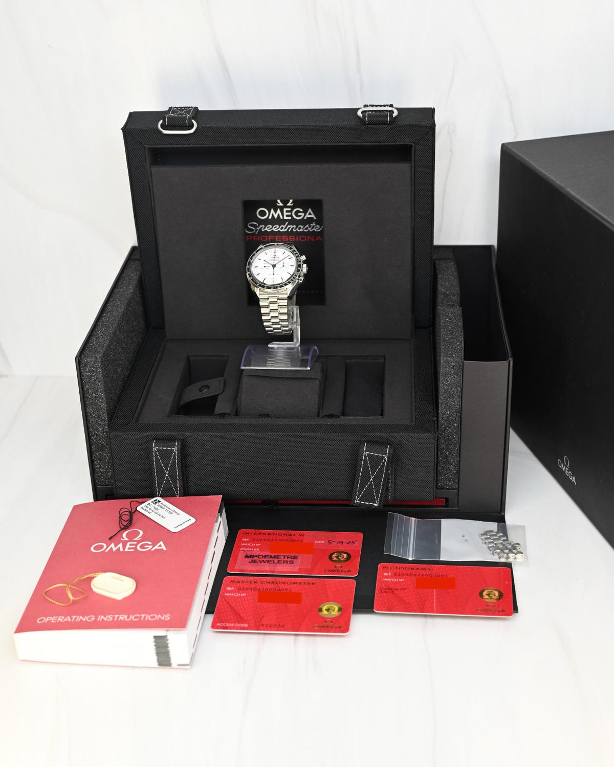 Omega Speedmaster Moonwatch Professional White