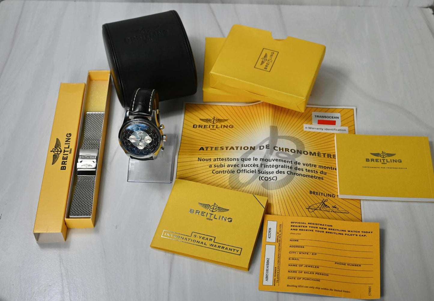 Breitling Transocean Chronograph Unitime