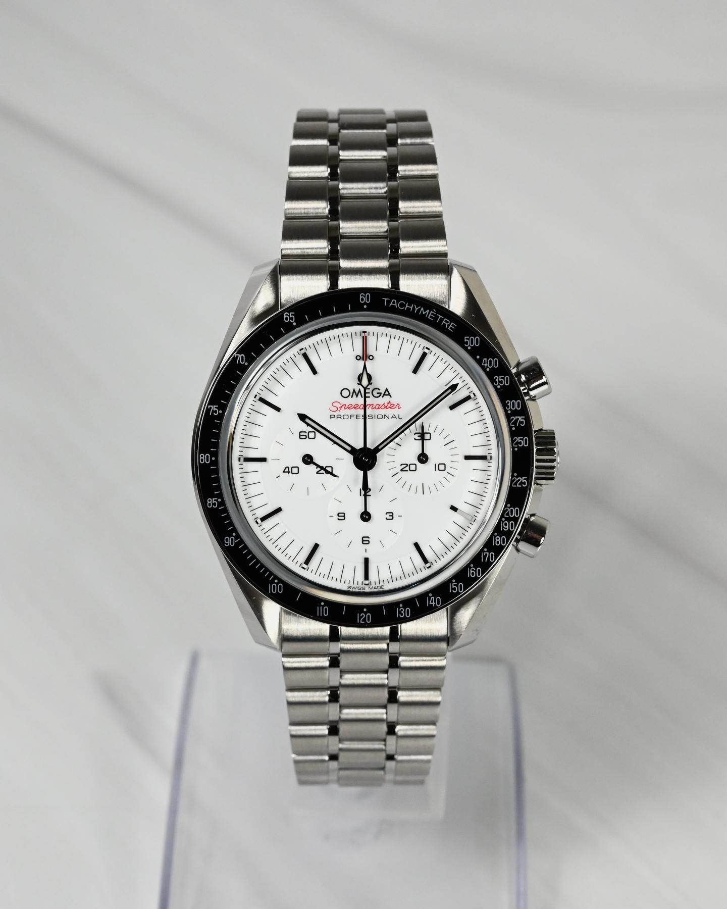 Omega Speedmaster Moonwatch Professional White
