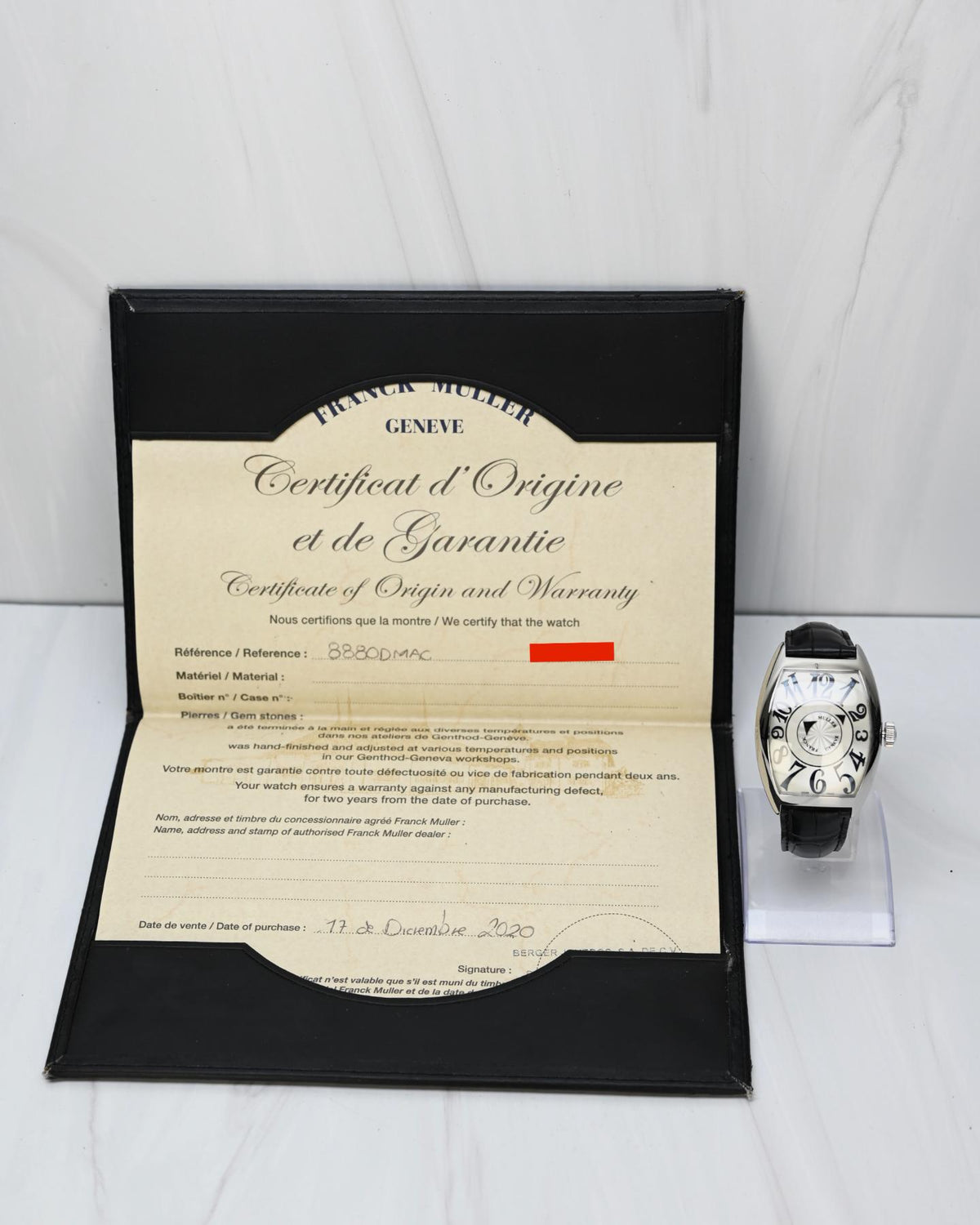 Franck Muller Casablanca Cintree Curvex Double Mystery
